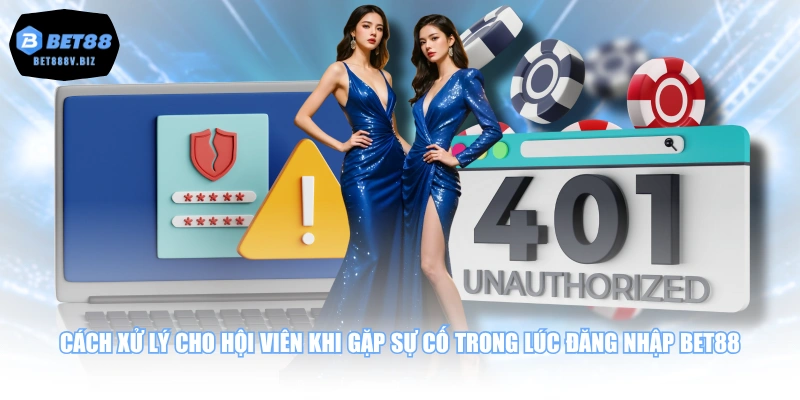 Cách xử lý cho hội viên khi gặp sự cố trong lúc đăng nhập BET88