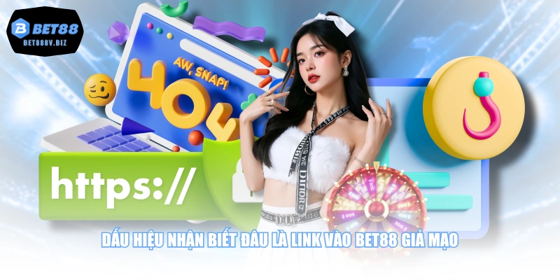 Dấu hiệu nhận biết đâu là link vào BET88 giả mạo